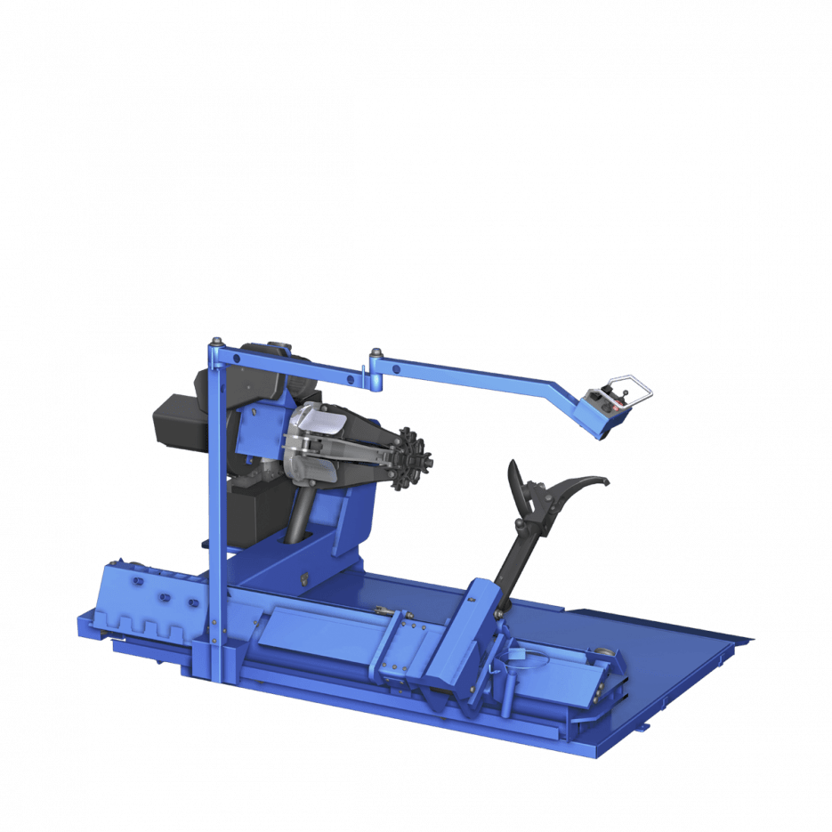Грузовой шиномонтажный станок ГШС-516К (Синий RAL5017)